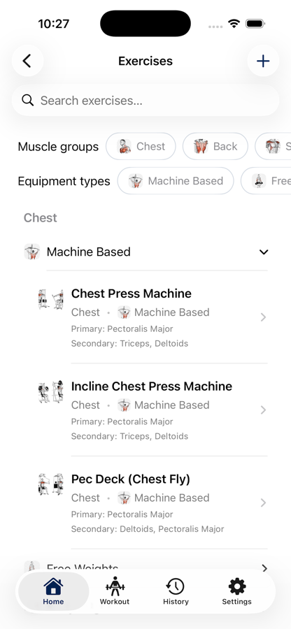 Planner and settings